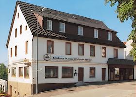 Fassade des Hotels Goldener Ochsen in Göppingen-Hohenstaufen